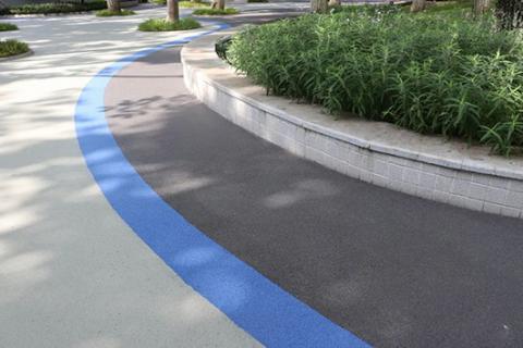 生态砂基透水路面